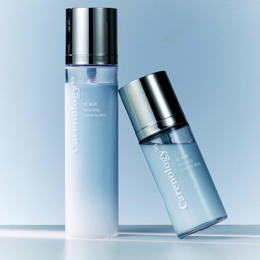 Carenology Reblue Балансирующий крем в спрее 60 мл 3 шт. Легкий, бесконтактный увлажняющий спрей для ухода за кожей на 100 часов