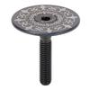 Bike Headset Cover Alloy 28.6mm Front Fork Stem Top Cap for Mountain Road Bike Totem Pattern