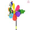 Animal Bee Six Colors Three-dimensional Windmill Cartoon Children Toys Home Garden Decoration Wind Spinner Whirligig Yard Decor