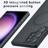 Для Samsung Galaxy S24 S23 S22 FE Plus Ультраматовый противоотпечаток пальца Противоударный магнитный чехол из ТПУ с защитой от падения Не желтеющая задняя крышка Корпус