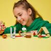Конструктор LEGO Super Mario Лагерь Капитана Тоада - Подарок на День Рождения, Строительные Блоки, Образовательная Игрушка для Мальчиков и Девочек, Возраст 6, 7, 8, 9 лет, Товары по Mario, Игра,
