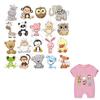 Cute Animal Patches Set DIY Iron-on Transfer T-shirt Dress Decor Sticker Heat Transfer Children Gift
