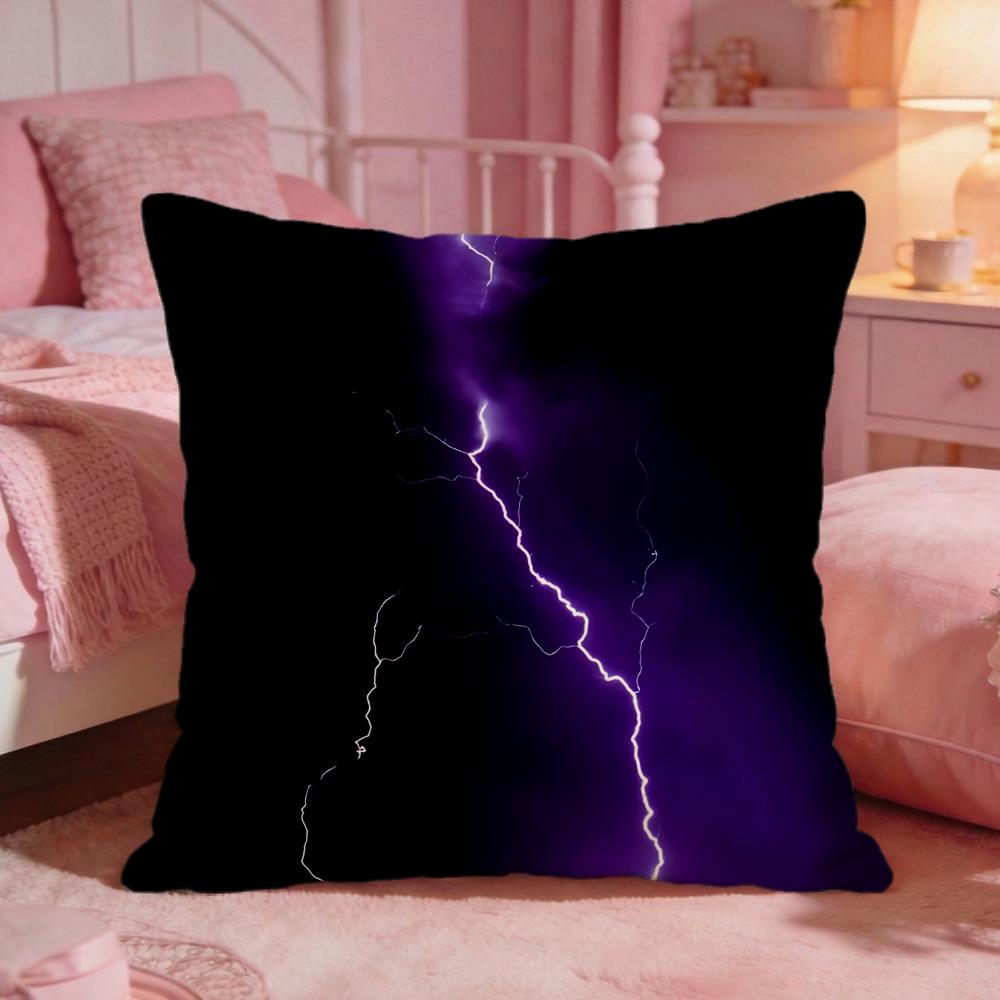 DecorLightningS Cushion Cover Premium Comfort Reversible Pillow Cove Two in One Design for Any Room Car Interior