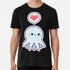 Cute Blue Octopus T-Shirt S-5XL Best T-Shirt