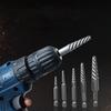 6 Pcs With Adapter Bolt Extractor Kit Drill Bit Stripped Screw Remover  Mechanical Repair