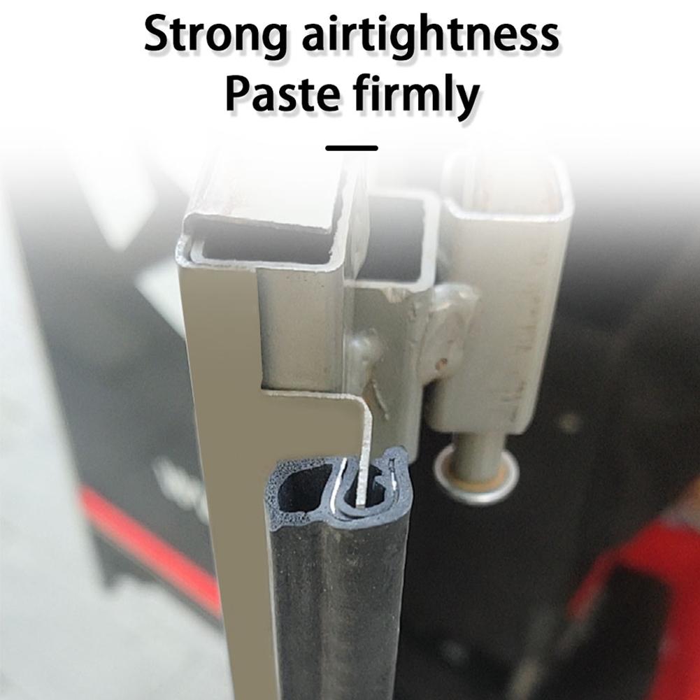 SEAMETAL Защитная полоса от царапин на кромке двери автомобиля Уплотнительная накладка Защита Кромки Наклейка на дверь автомобиля Универсальная 1/2/5 м