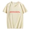 Хлопковая футболка Y2K Харадзюку с принтом букв Мужская Hip Hop Одежда Streetwear Grunge Goth Повседневный топ с коротким рукавом Эстетика Винтаж