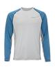 SIMMS camouflage fishing suit Luya long-sleeved crew neck T-shirt men's summer sunscreen suit quick-drying breathable fishing suit