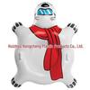 Inflatable Thickened Bear-Shaped Snow Tube with Handle for Adults