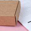 10 шт. коричневая крафт-бумага, подарочные коробки для самолетов, пустая упаковочная коробка для мыла ручной работы