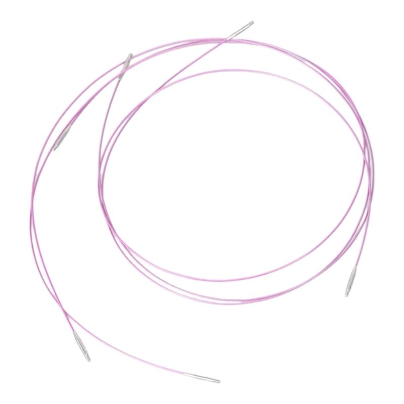 12 шт. сменных крючков для вязания с тросиком 3,5 мм-10 мм тунисский крючок для вязания тунисский афганский крючок для вязания