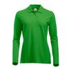 Clique Womens/Ladies Classic Marion Long-Sleeved Polo Shirt