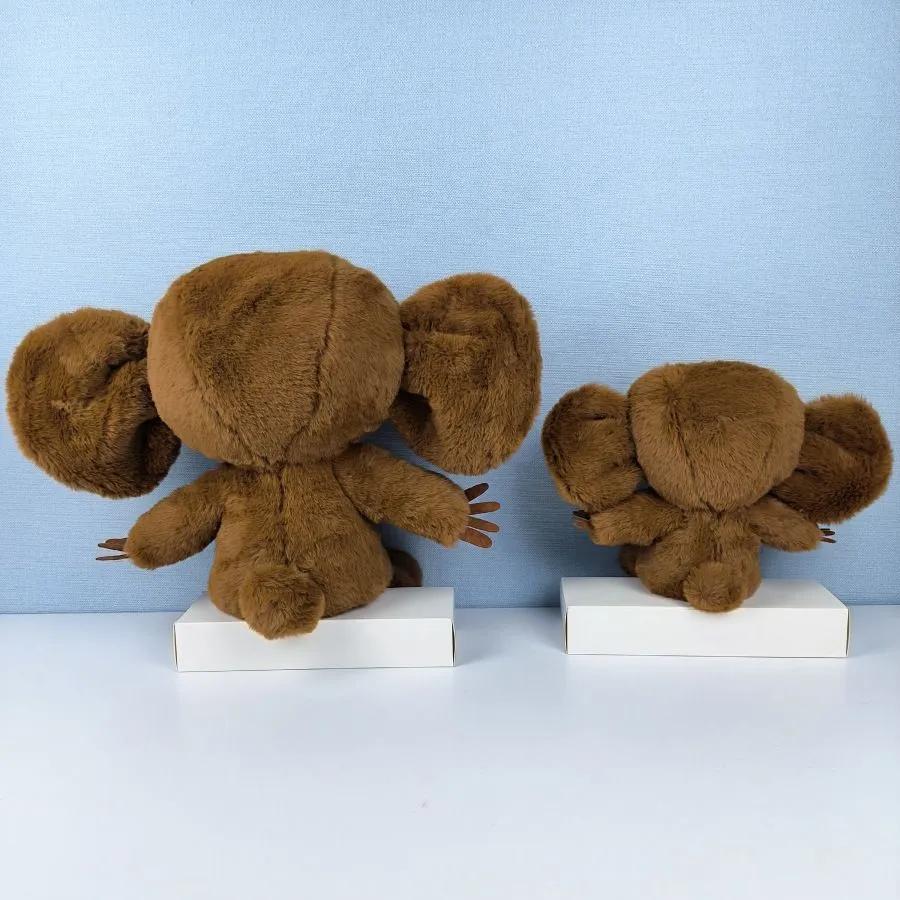 Русская плюшевая игрушка Ушастая обезьянка Чебулашка Плюшевая плюшевая игрушка