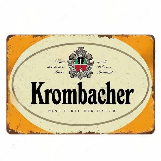 Винтажные металлические жестяные таблички Плакат Erdinger Veltins Настенное украшение Железные художественные постеры для мужской пещеры Дом Кафе Сад Клуб Бар Ретро