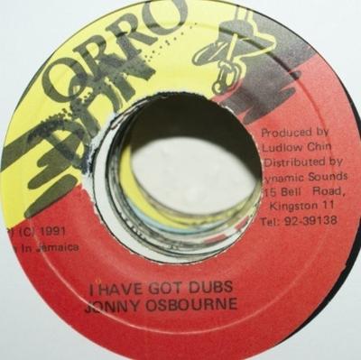 7-дюймовая пластинка JOHNNY OSBOURNE - I Have Got Dubs NONE Zorro 1991 Ямайка Регги, Ска и Даб Б/У