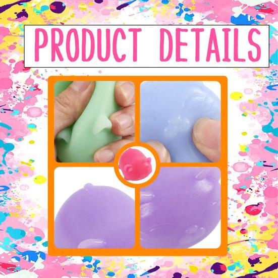 Kitten Squeeze Stress Toy, Soft Cat Fidget Ball, Cute Animal Decompression Toy for Office Desk, Gift for Cat Lovers