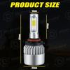 For Acura TSX 2009-2014 Combo HID/LED Headlight Hi/Lo Beam+Fog Light Bulbs Kit