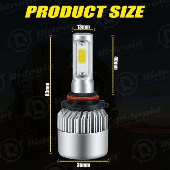 For Acura TSX 2009-2014 Combo HID/LED Headlight Hi/Lo Beam+Fog Light Bulbs Kit