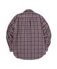 PRODESHIRT Vintage Check Flannel Shirt (Pink Gray)
