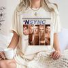 Nsync Byebyebye Graphic Cotton Tshirt Unisex American Band Short Sleeve Classic Fashion Tee Fans Essentials New Arrival S3xl