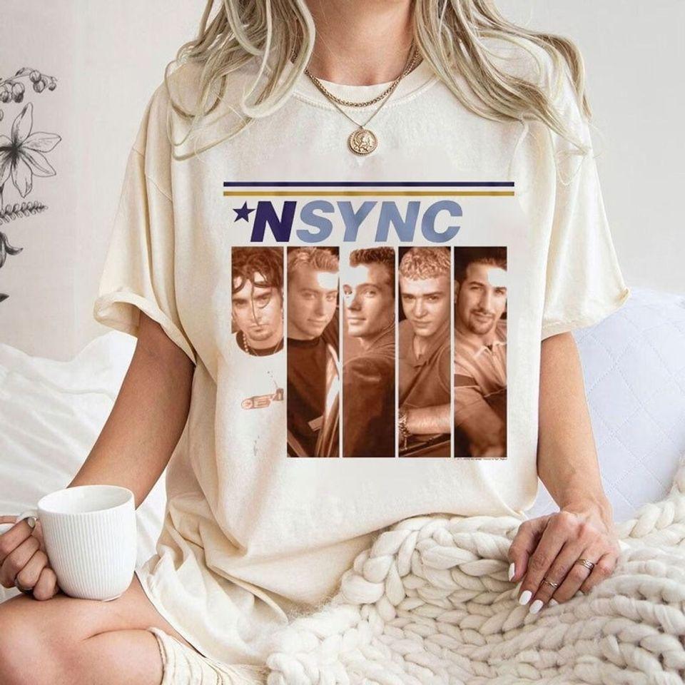 Nsync Byebyebye Graphic Cotton Tshirt Unisex American Band Short Sleeve Classic Fashion Tee Fans Essentials New Arrival S3xl