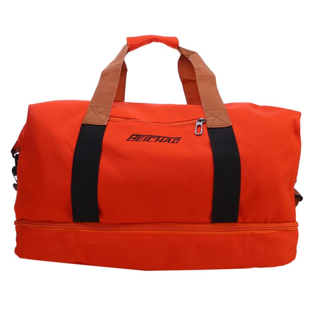 Large Capacity Travel Handbag Oxford Luggage Crossbody Storage Men Women Fashion Toiletry Organizer Dry Wet Separation Traveling Bag