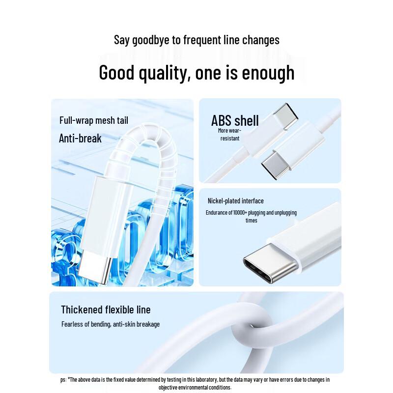 Kevo USB-C на USB-C PD Кабель для быстрой зарядки
