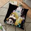 Чехол для подушки Demon Slayer Kimetsu No Yaiba, декор с рисунком, наволочка Kamado Tanjirou, полиэстеровая наволочка для дивана, дома, 45 см