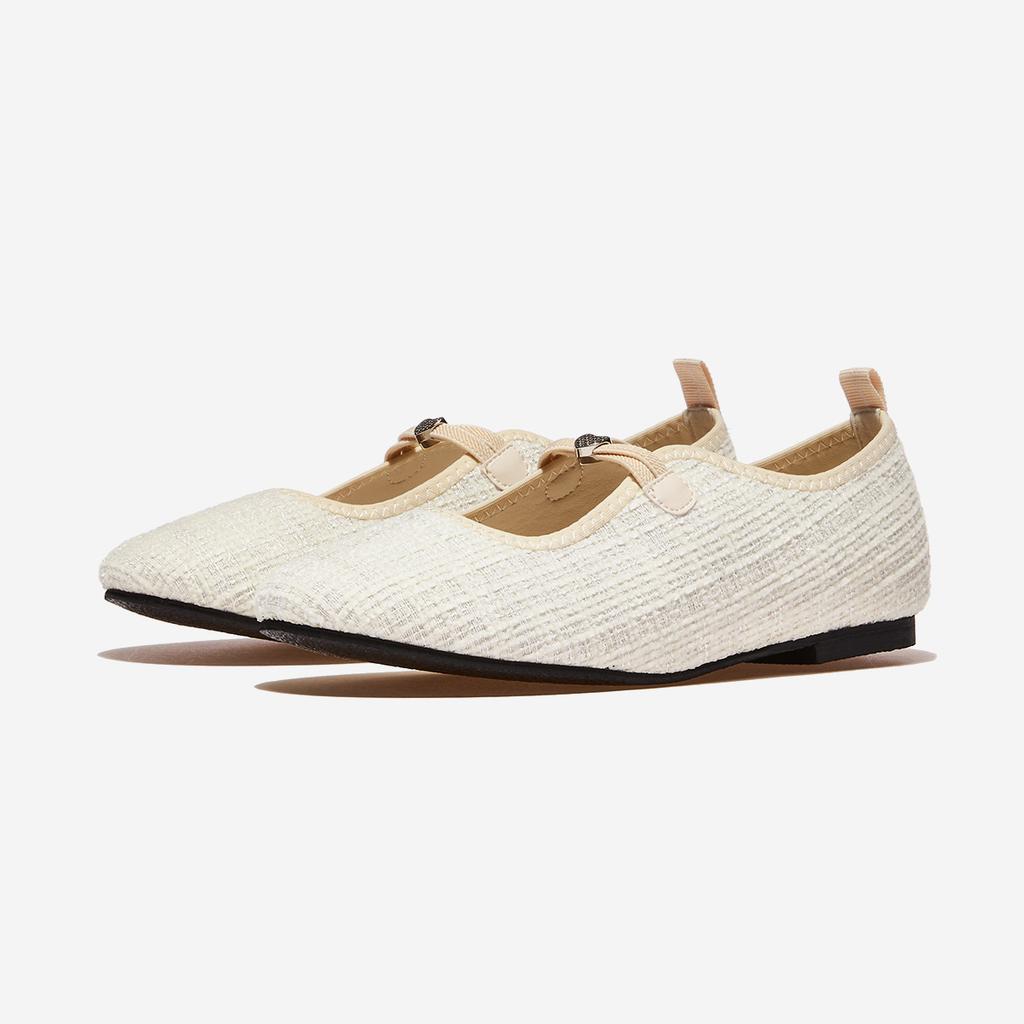 [FORMEL CAMELE] Туфли Chamele With Heart Flat, FLS1F1SP053, 1010112576, популярная корейская обувь