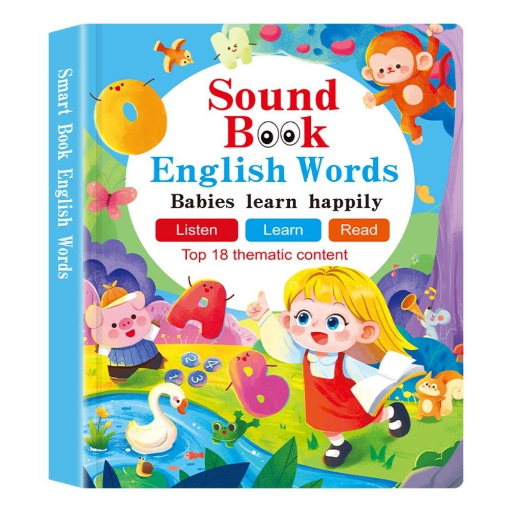 Sound Reading English Enlightenment Audiobook Interactive Book  Parent-child Interaction
