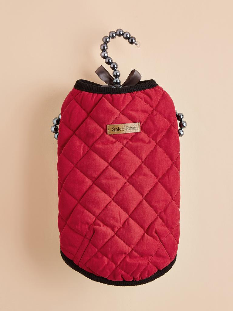 Dog Winter Coat, Warm Dog Coat Dog Down Jacket, Turtleneck Waterproof Dog Clothes for Cold Weather Dog Snowsuit Christmas Dog Ve