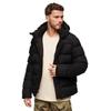 Microfibre Sport Jacket Full Zipper Black