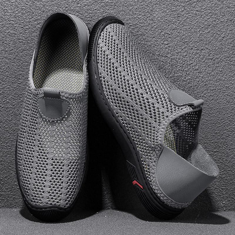 FashionHot Sale Summer Sneakers Men Mesh Running Tennis Shoes Outdoor Breathable Male Loafers Breathable Casual Walk Footwear Moccasins