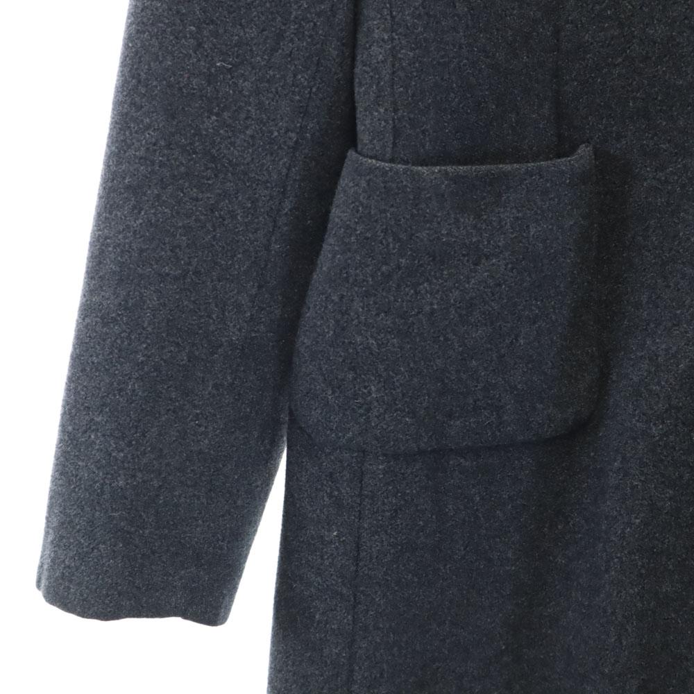 COMME des GARCONS 10AW Сделано в Японии Шерстяное пальто-макси S серый Женское Б/У
