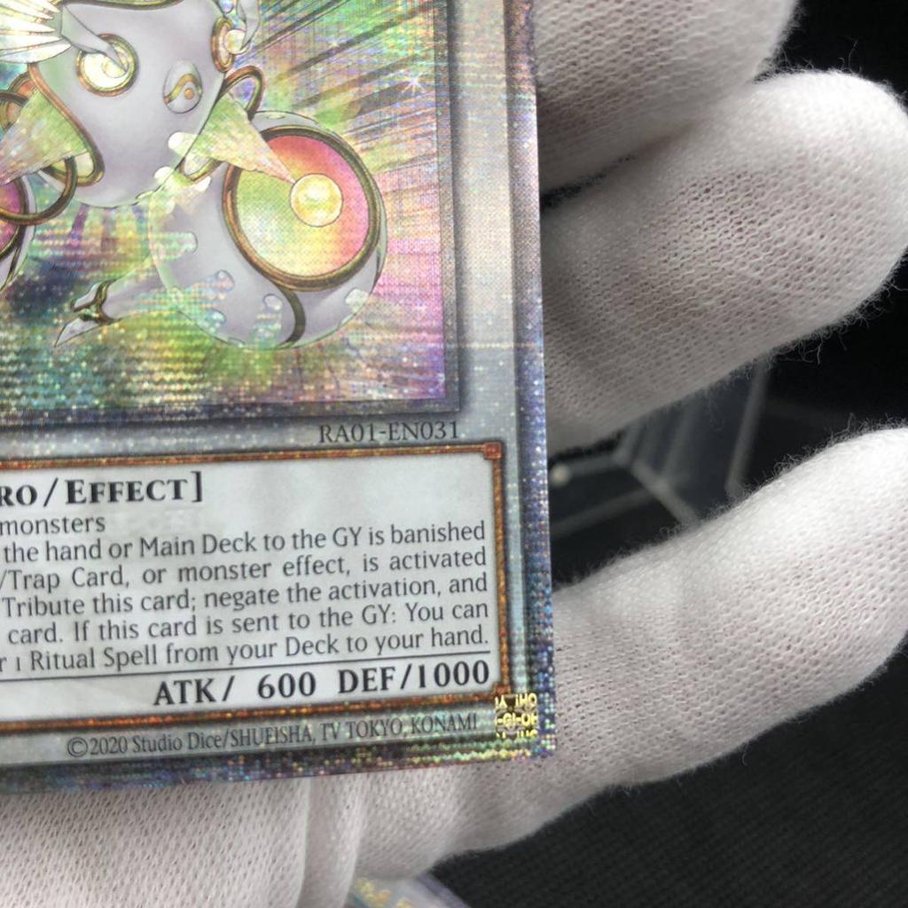 Yu-Gi-Oh! Английская версия Вестник Радужного Света 25-й Секретный Редкий RA01-EN031