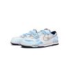 Nike Big Cushioning, Wear Resistant Low top Skateboard Shoes Unisex White Blue 355152-140(Team373-)