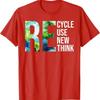 Recycle Reuse Renew Rethink Earth Day Environunisextal T Shirt