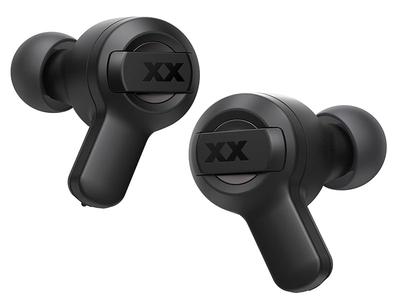 Беспроводные Bluetooth-наушники JVC Kenwood с глубоким звуком XX и до 24 часов работы и Bluetooth Черный HA-XC62T-B Бас, Серия, Микрофон, 4,4 г (за ухо), Воспроизведение,