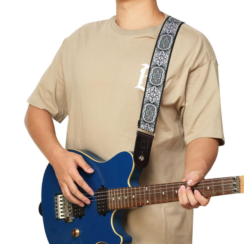 Kikutani 50mm KSTR-302 Guitar/Bass Strap, Wide, 950-1,620mm