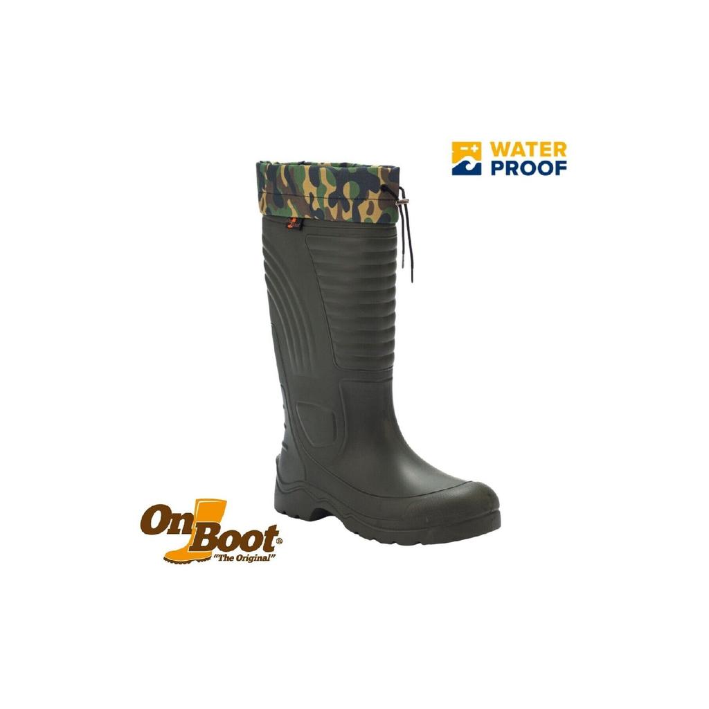 Onboot Eva Thermal Легкие водонепроницаемые охотничьи рабочие ботинки с длинной завязкой, дождевые садовые сапоги 2005 г.