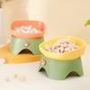Raised Design Puppy Food Bowl Multifunctional Drinking Feeding Bowl Creative Pet Bowl  Dogs Cats