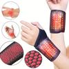 Magnetic Therapy Self-Heating Wrist Support Brace Wrap Heated Hand Warmer Compression Pain Relief Wristband Belt