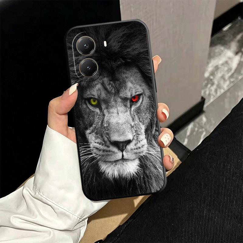 Мягкий чехол для телефона с изображением льва, мужчины, короля для Xiaomi Poco X5 X6 X7 X8 Pro Max X3 F7 F8 Ultra M8 M7 M6 M5 Redmi 15 15C 14C 13C 12C X4 F6