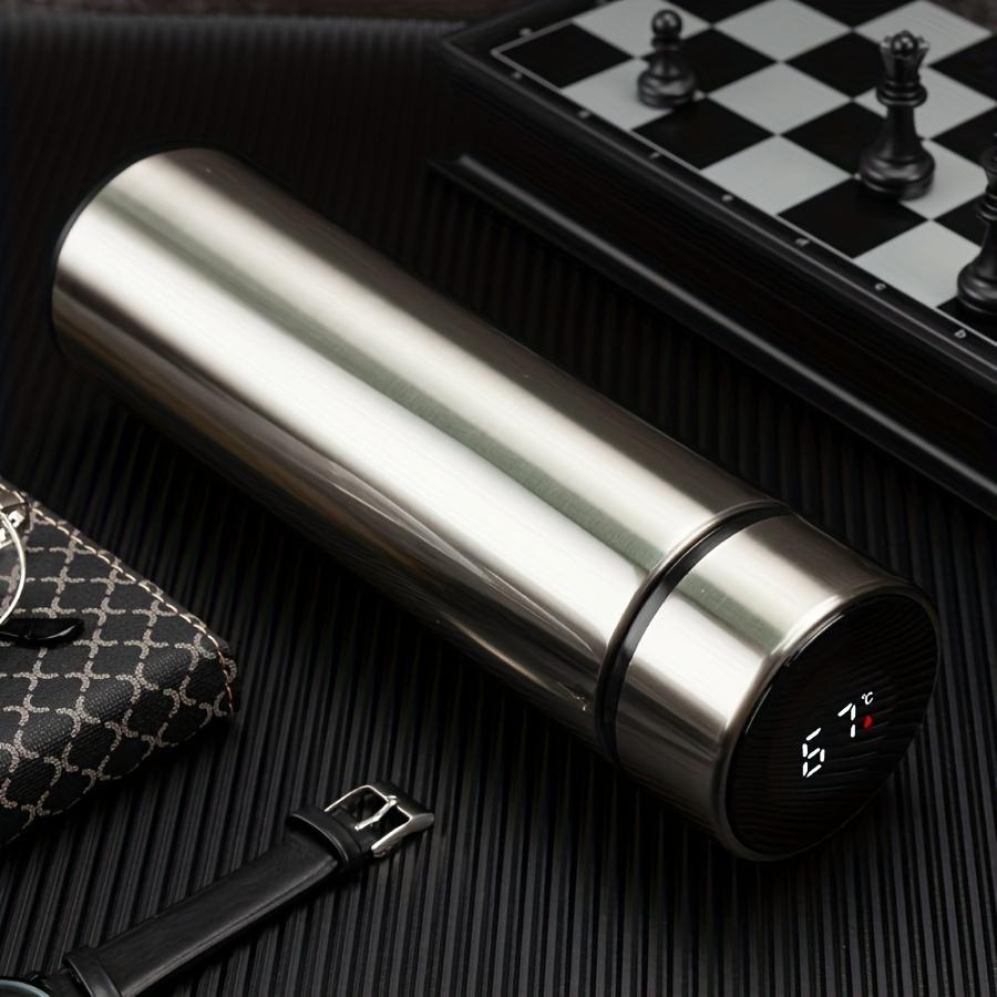 1 шт. Бутылка для воды с цифровым дисплеем температуры, изолированная чашка для воды из нержавеющей стали, идеально подходит для активного отдыха, путешествий и фитнеса