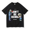A$AP ROCKY Футболки с принтом альбома Don't Be Dumb Унисекс Чистый хлопок Модные Повседневные Эстетичные Летние Хип-хоп Графические Топы Футболки Уличная одежда