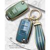Luxurious Remote Car Key Case Cover For Volkswagen Polo Golf Passat Tiguan Beetle Bora Jetta For Skoda Octavia For Seat
