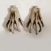 Halloween Skeleton Hands Fake Scary Realistic Human Hand Bone Halloween Life Size Zombie Party Scary Props Decorations