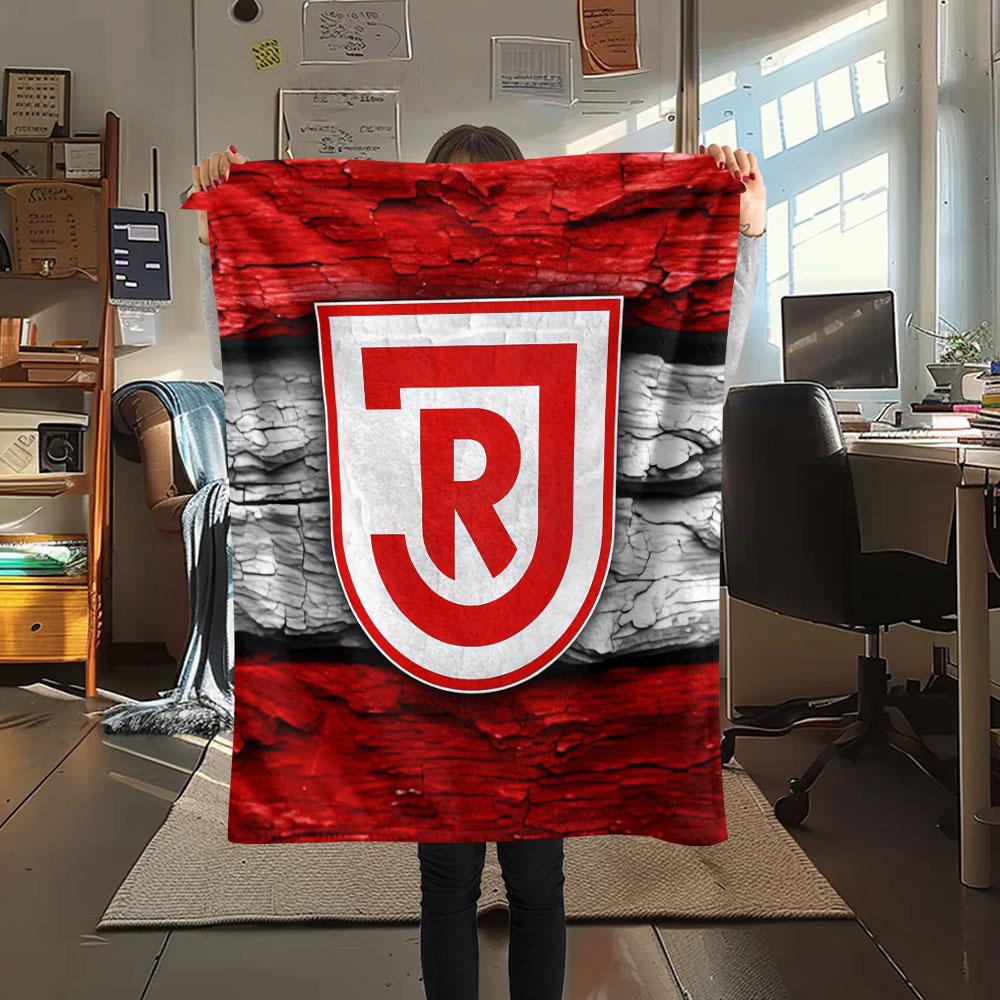 1PC SSV Jahn Regensburg Patterned Flannel Blanket Suitable For All Seasons for Home Decor Warmth and Comfort Gifts Holiday Present