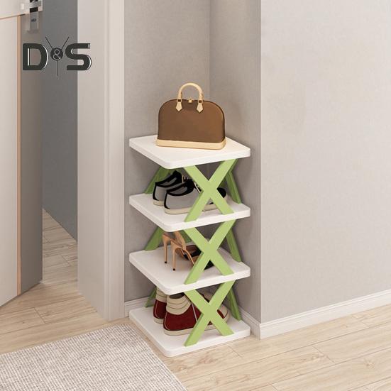 Полка для хранения обуви, прочная, несущая, простая в установке, многослойная, съемная, органайзер для обуви