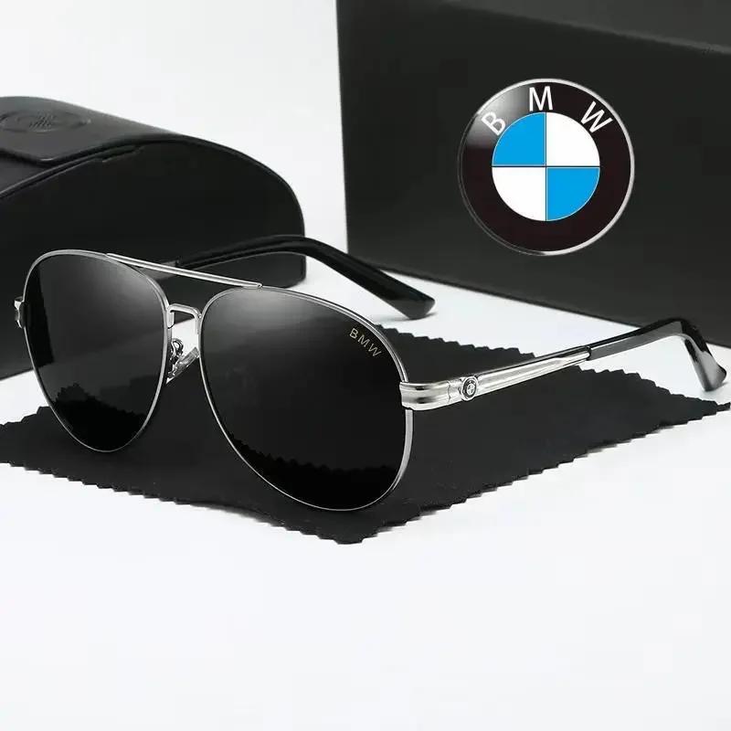 BAGI7 Автомобильная наклейка Логотип BMW Модный Стиль Поляризационные Солнцезащитные Очки для Мужчин Защита Очки для Вождения Спортивные Очки-Маска Ретро Авиаторы Солнечные Очки